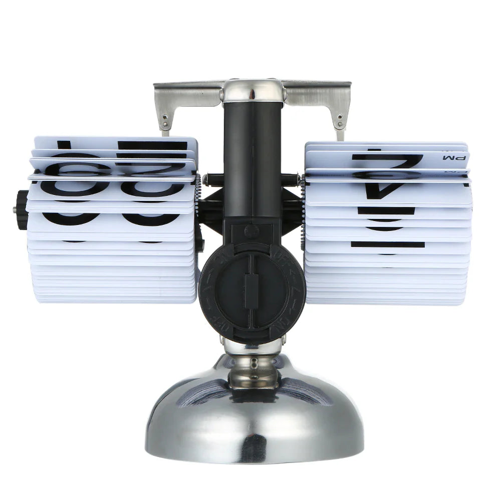 Retro Flip Table Clock