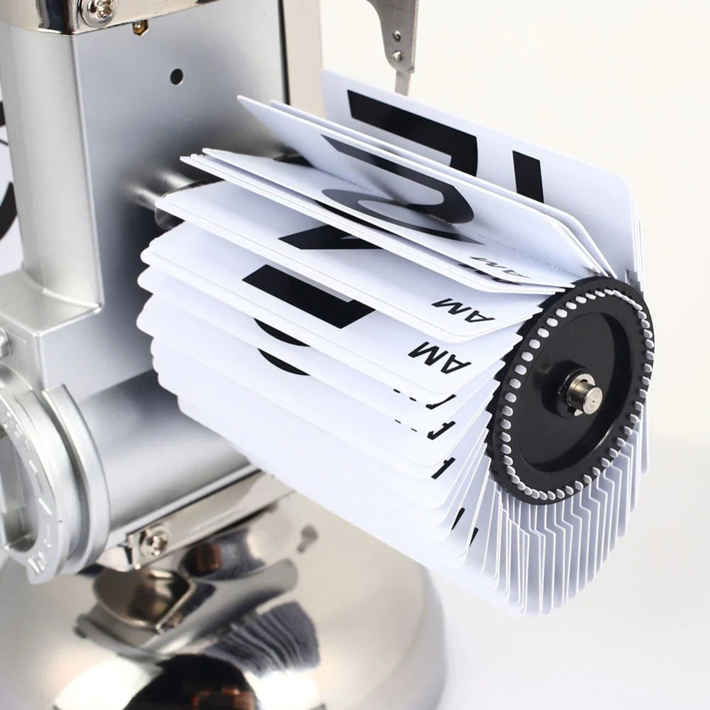 Retro Flip Table Clock