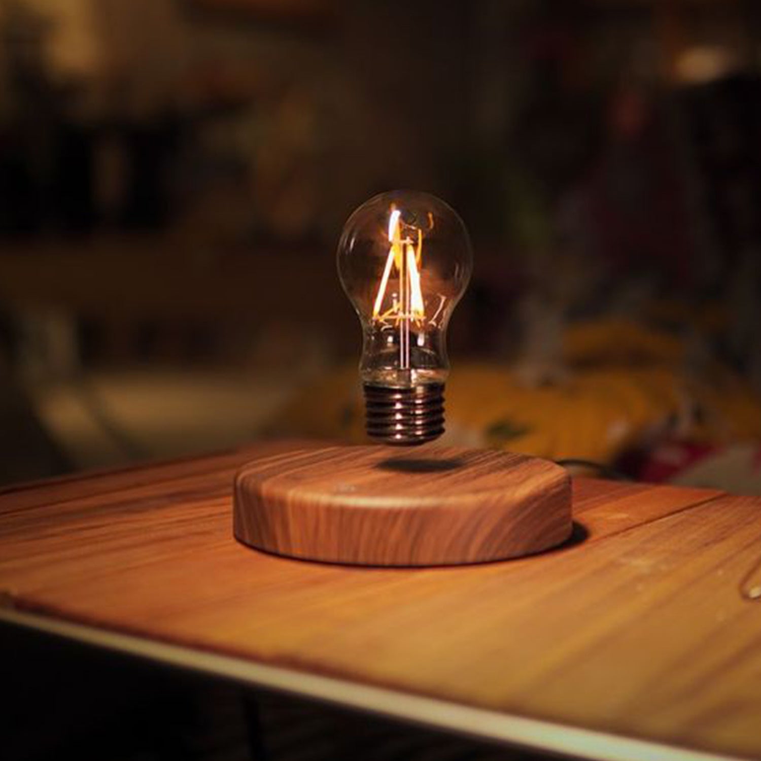 Floating Light Bulb Lamp