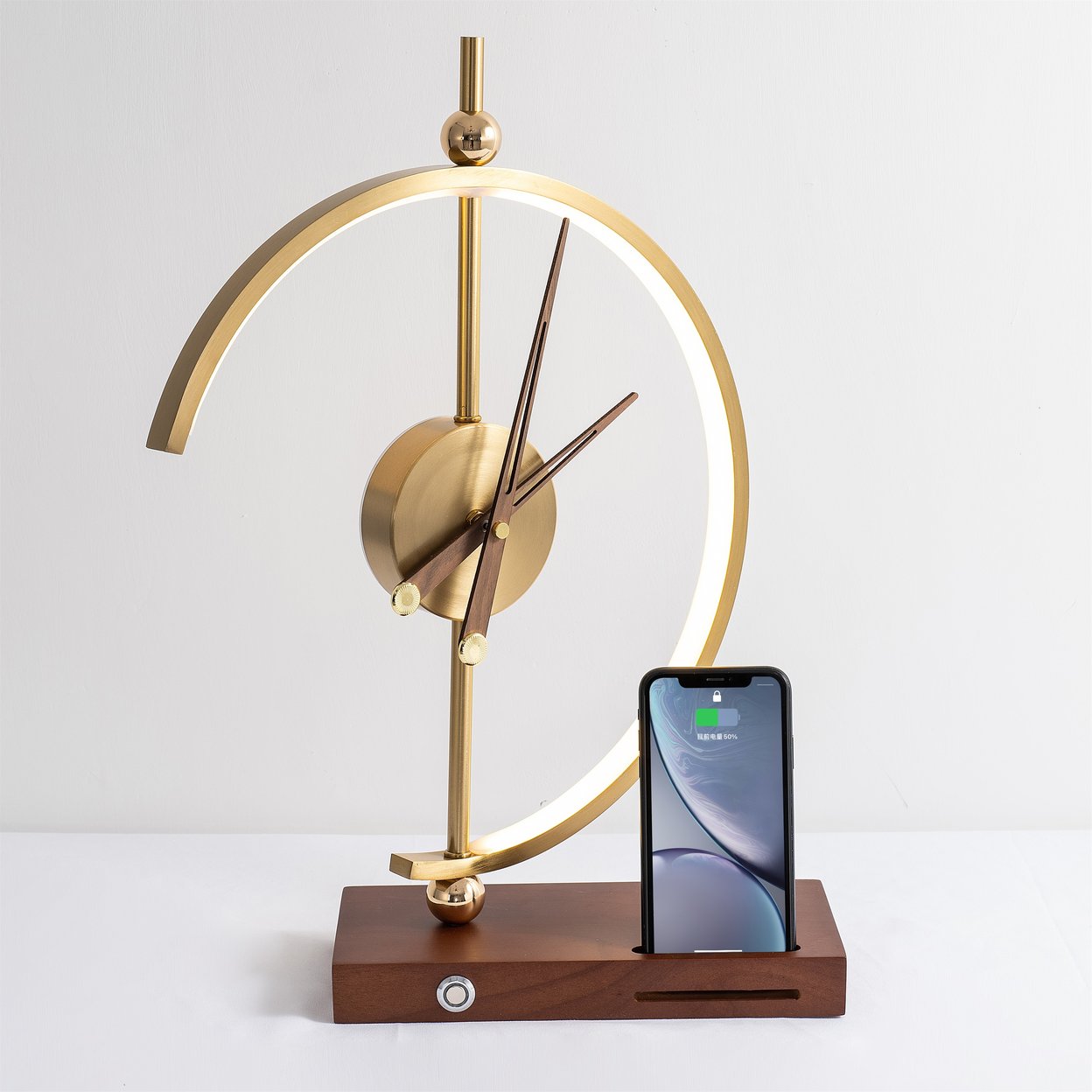 Palatino® Clock Lamp