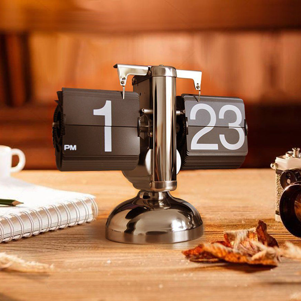 Retro Flip Table Clock