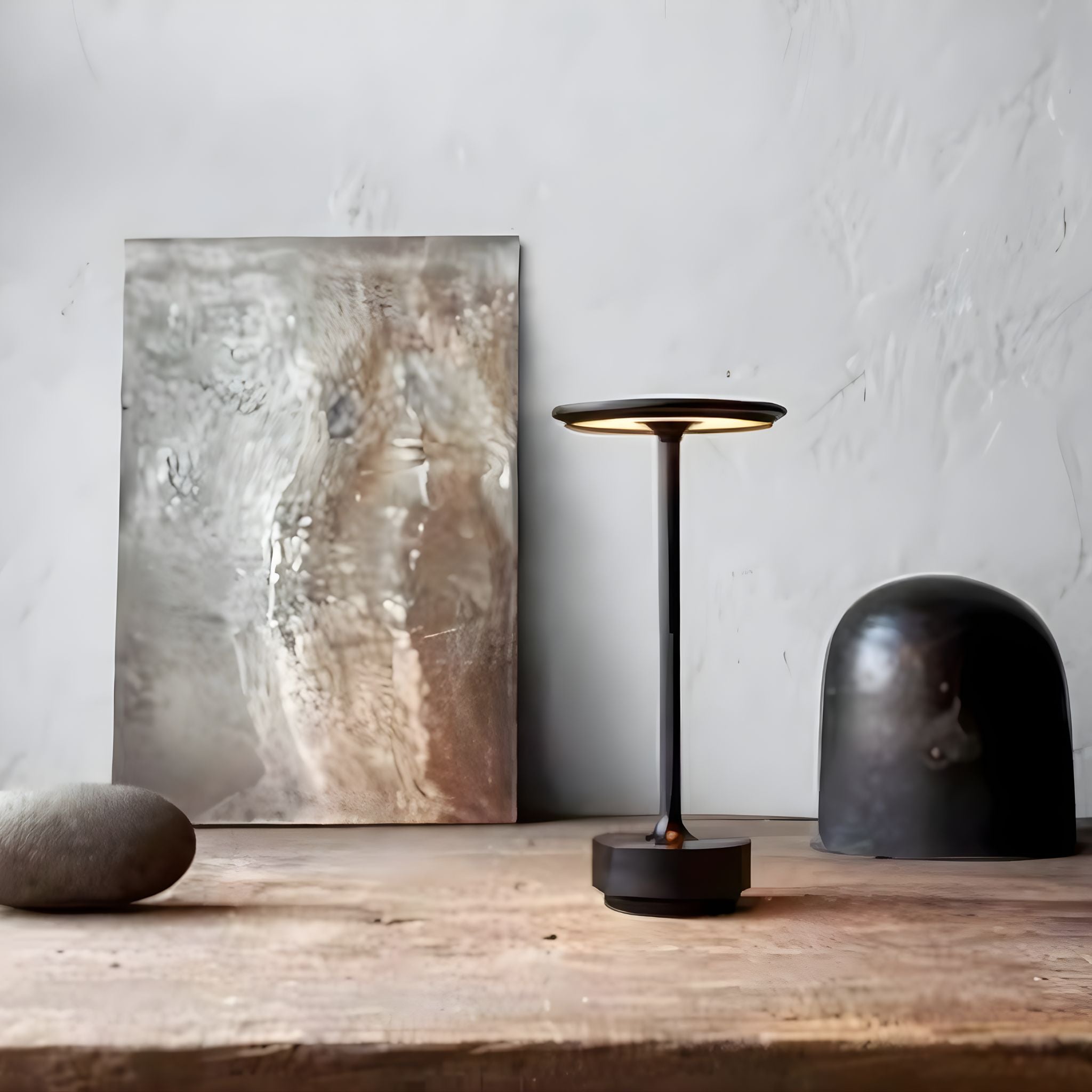 Portable Table Lamp Iron