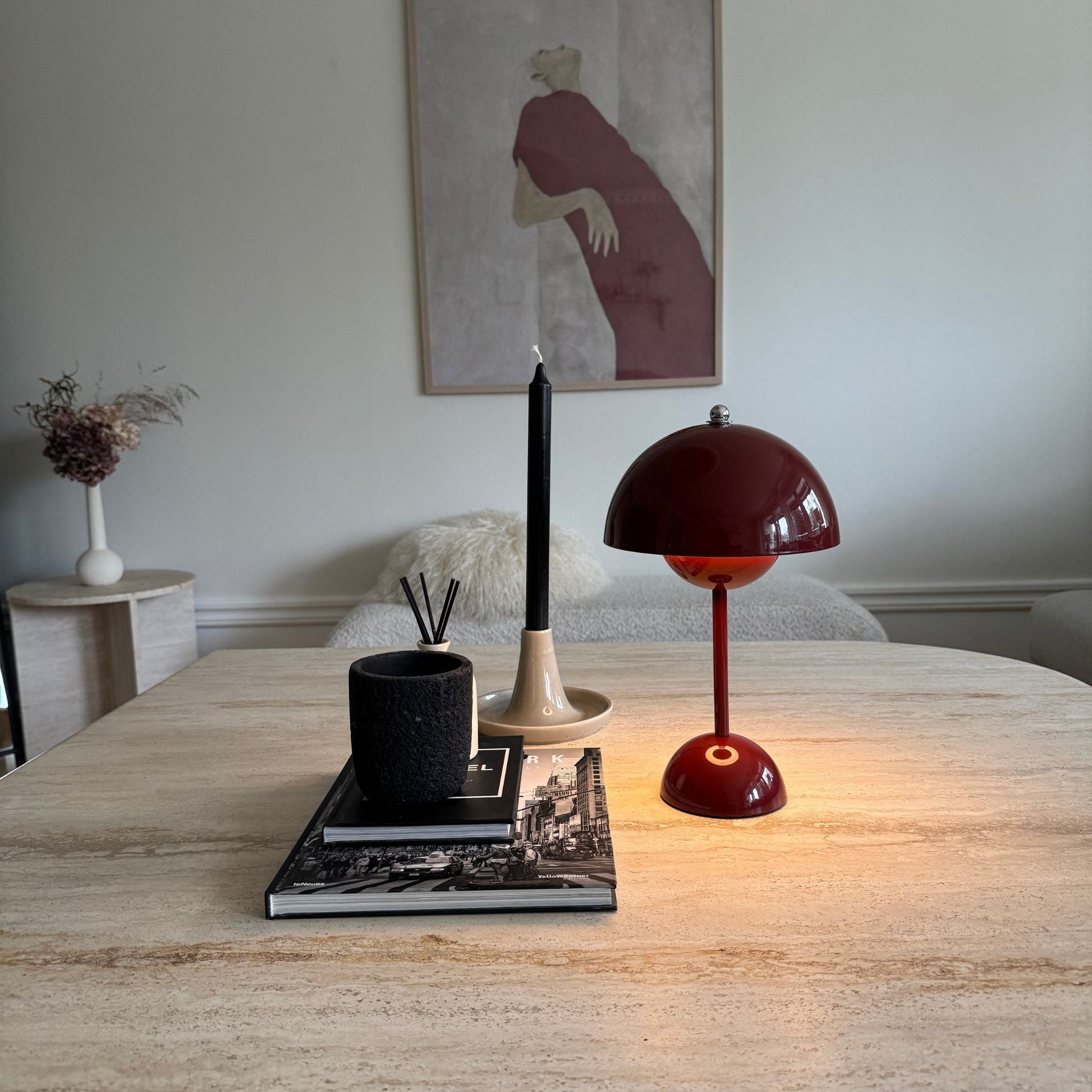 Portable Flowerbud Desk Lamp